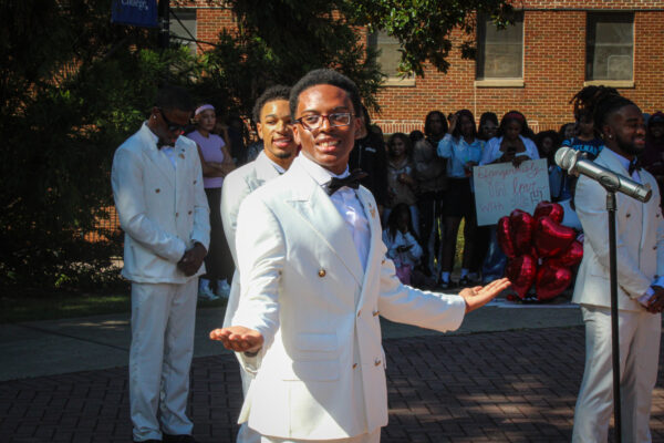 Seven Mr. Sophomore contestants begin their journey for the crown