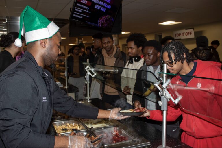 Morehouse Midnight Brunch unites brotherhood, culture and celebration to close the fall semester 