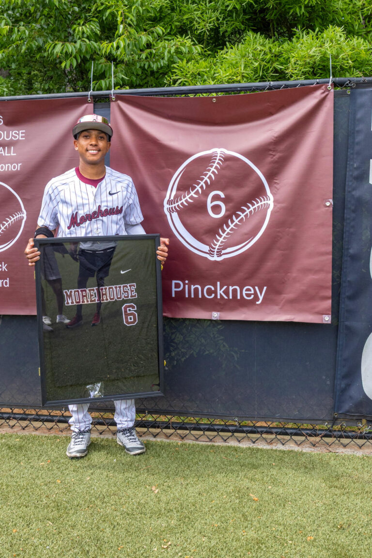 No. 6 retired as Pinckney cements his place in Morehouse baseball history