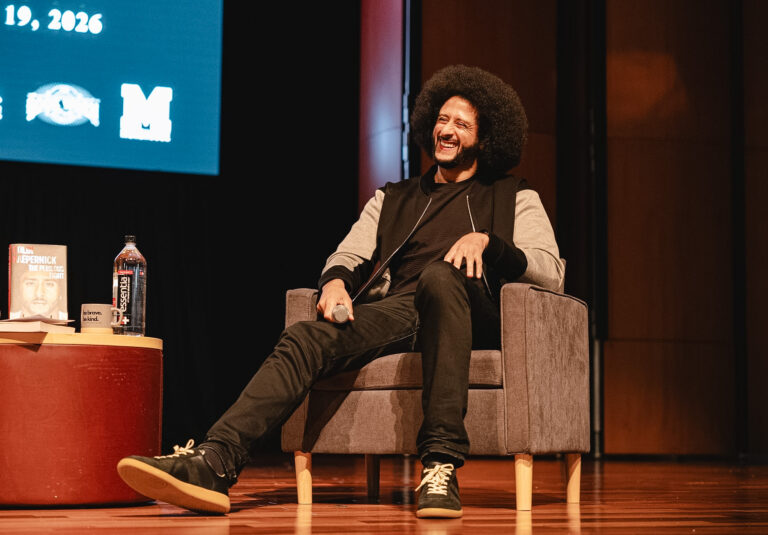Colin Kaepernick talks “Perilous Fight” at Morehouse, shares journey toward taking a knee