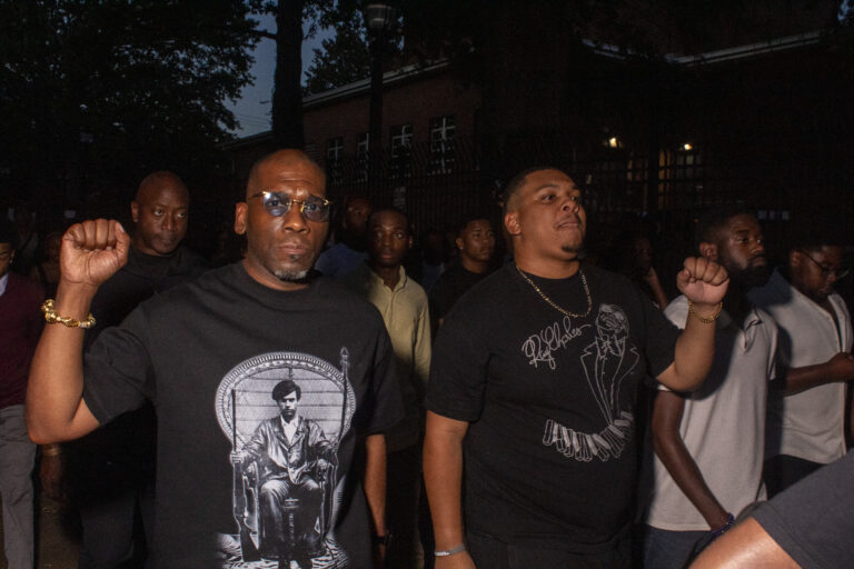 Faces behind the movement: AUC students march for Nolan Wells alongside Jamal Bryant